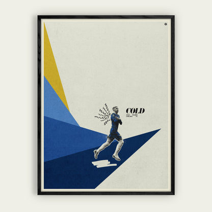 Framed Cole Palmer Chelsea FC poster